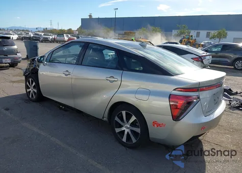 2017 Toyota Mirai из США, поврежденный, VIN JTDBVRBD0HA003064